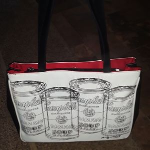 Andy Warhol Campbell's Soup Canvas Shoulder Bag
